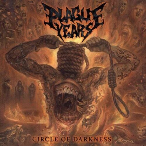 Plague Years Circle of darkness LP cervená/oranžová