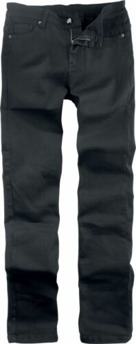 Forplay Super strečové skinny kalhoty Džíny černá