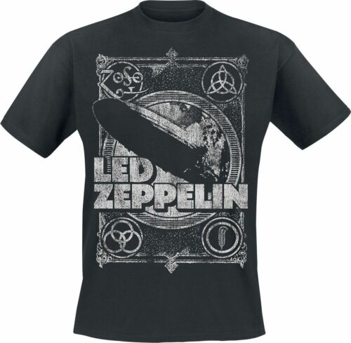 Led Zeppelin Shook Me tricko černá
