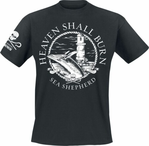 Heaven Shall Burn Sea Shepherd Cooperation - For The Oceans tricko černá
