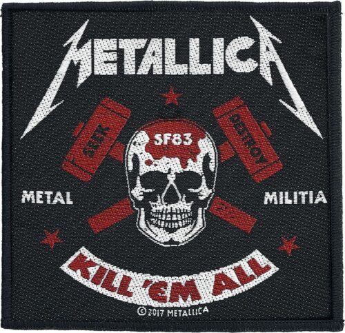 Metallica Metal Militia nášivka vícebarevný