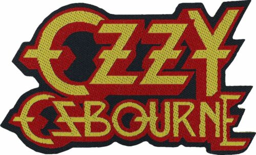 Ozzy Osbourne Logo Cut Out nášivka vícebarevný