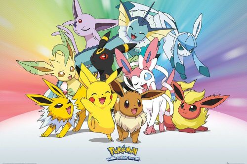 Pokémon Gotta Catch 'Em All plakát vícebarevný