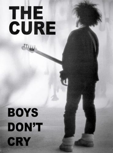 The Cure Boys Don't Cry plakát cerná/bílá