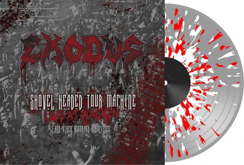 Exodus Shovel headed tour machine - Live at Wacken and other assorted atrocities 2-LP potřísněné
