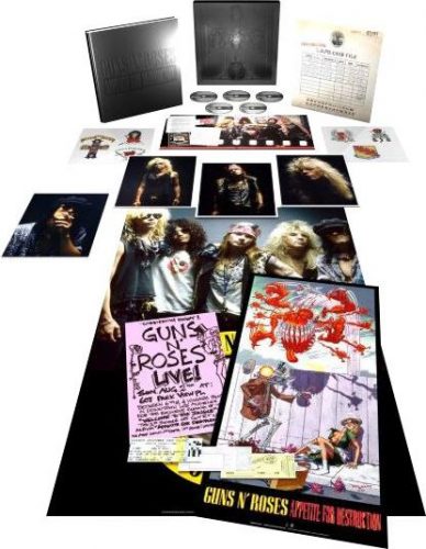 Guns N' Roses Appetite for destruction 4-CD & Blu-ray standard