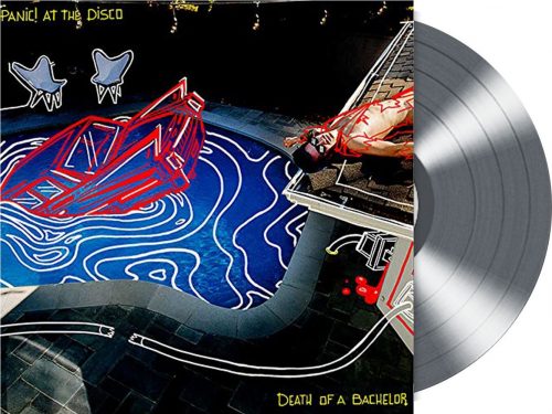 Panic! At The Disco Death of a Bachelor LP stríbrná