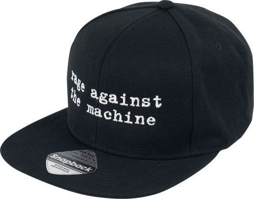 Rage Against The Machine Logo - Snapback Cap kšiltovka černá