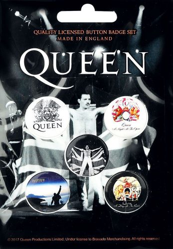 Queen Mix Sada odznaku vícebarevný