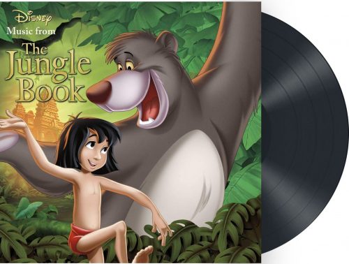 The Jungle Book Music from The Jungle Book LP černá