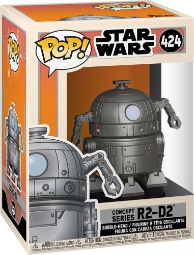 Star Wars Vinylová figurka č. 424 R2-D2 (Concept Series) Sberatelská postava standard
