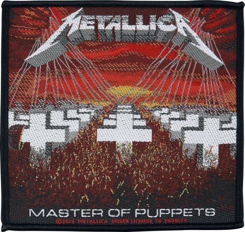 Metallica Master Of Puppets nášivka vícebarevný
