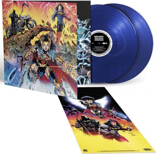 DC Comics Dark Nights: Death Metal 2-LP modrá