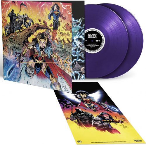 DC Comics Dark Nights: Death Metal 2-LP purpurová