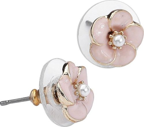 Lovett & Co. Small Rose Earrings sada náušnic světle růžová