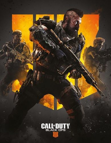 Call Of Duty Black Ops 4 - Trio tisk na plátne standard