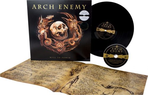 Arch Enemy Will to power LP & CD černá