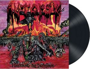 Autopsy Puncturing the grotesque EP černá