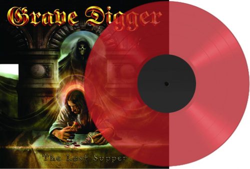 Grave Digger The last supper LP červená