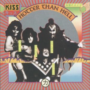 Kiss Hotter than hell LP černá