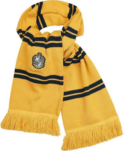 Harry Potter Hufflepuff Šátek/šála žlutá/cerná