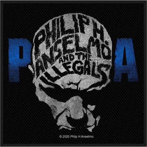 Phil H. Anselmo & The Illegals Face nášivka cerná/bílá/modrá