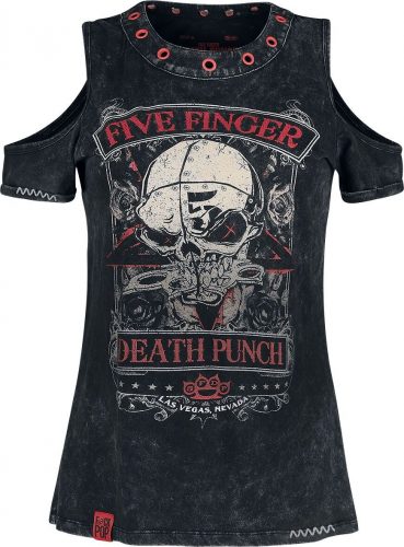 Five Finger Death Punch EMP Signature Collection Dámské tričko tmavě šedá