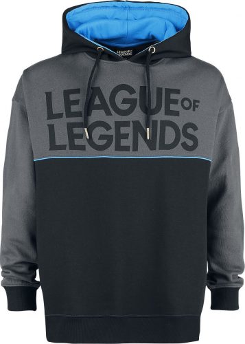 League Of Legends Logo Mikina s kapucí černohnědá