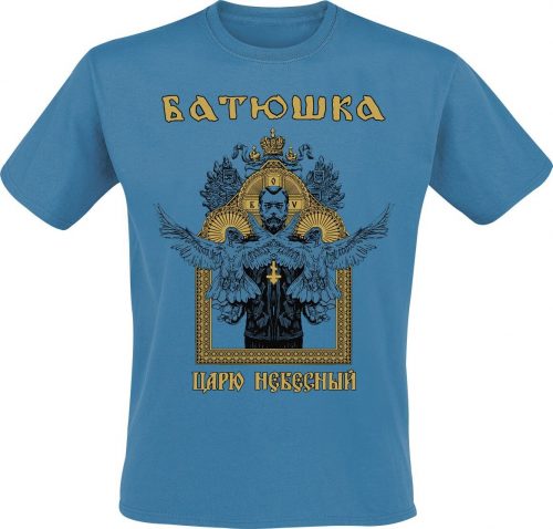 Batushka Heavenly King Tričko modrá