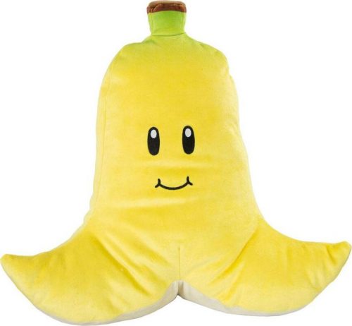Super Mario Mario Kart - Banana (Club Mocchi-Mocchi) plyšová figurka žlutá