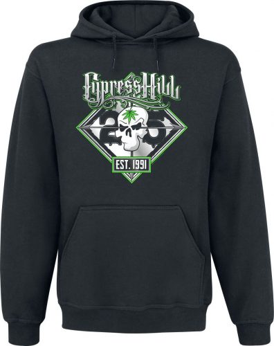 Cypress Hill 25th Anniversary Mikina s kapucí černá