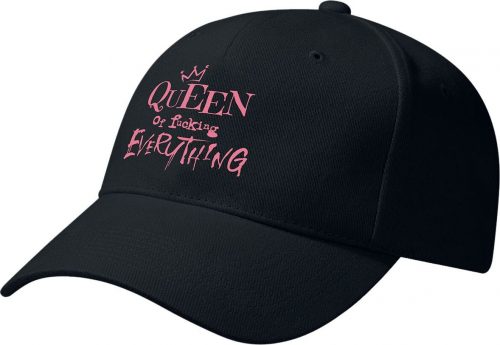 Queen Of Fuckin` Everything Baseballová kšiltovka černá