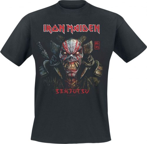 Iron Maiden Senjutsu Back Cover Tričko černá