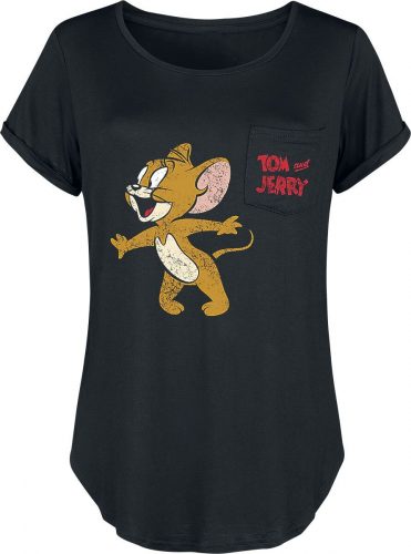 Tom And Jerry Jerry Dámské tričko černá