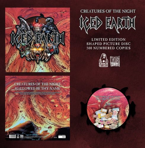 Iced Earth Creatures of the night LP standard