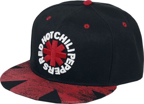 Red Hot Chili Peppers Asterisk Logo - Snapback Cap kšiltovka černá
