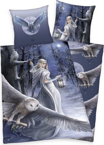 Anne Stokes Mystic Owl Ložní prádlo vícebarevný