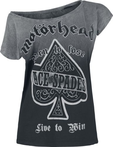 Motörhead Ace Of Spades Dámské tričko cerná/šedá