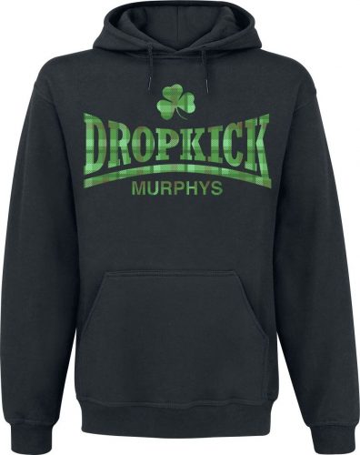 Dropkick Murphys Fighter Plaid Mikina s kapucí černá