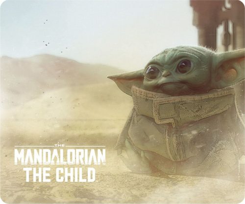 Star Wars The Mandalorian - The Child - Grogu podložka pod myš vícebarevný