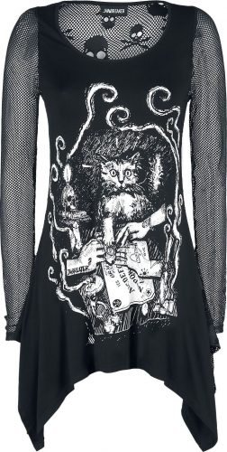 Jawbreaker Top Ouija Cats s dlouhými rukávy Dámské tričko s dlouhými rukávy černá