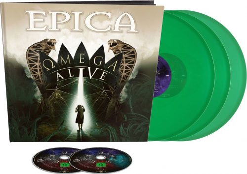 Epica Omega Alive 3-LP & DVD standard