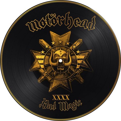 Motörhead Bad Magic LP zlatá