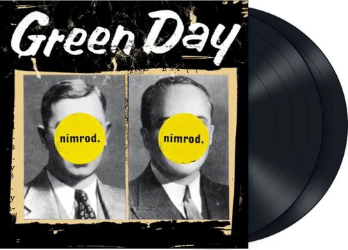 Green Day Nimrod 2-LP černá