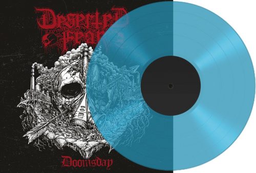 Deserted Fear Doomsday LP a plakát barevný
