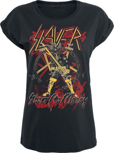 Slayer Three Color No Mercy Dámské tričko černá