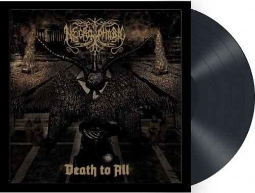 Necrophobic Death to all LP černá