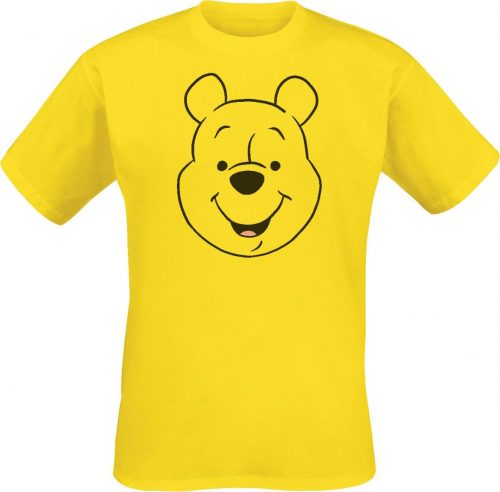 Winnie The Pooh Face Tričko žlutá