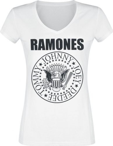 Ramones Eagle Logo Dámské tričko bílá