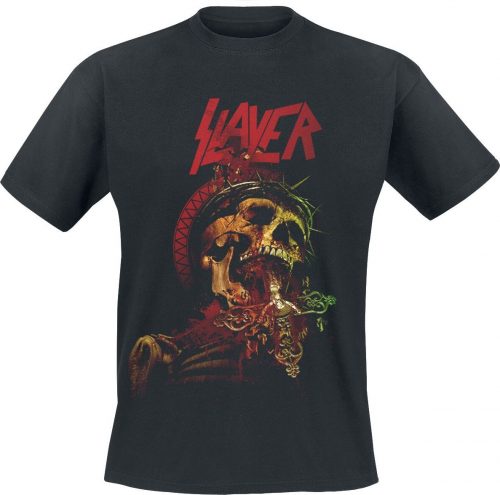 Slayer Cruciform Puncture Tričko černá